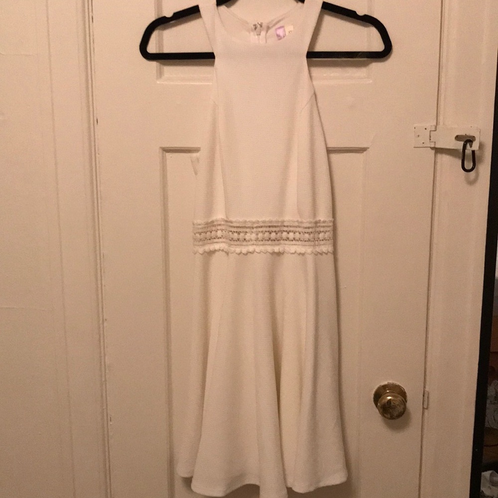 White dress